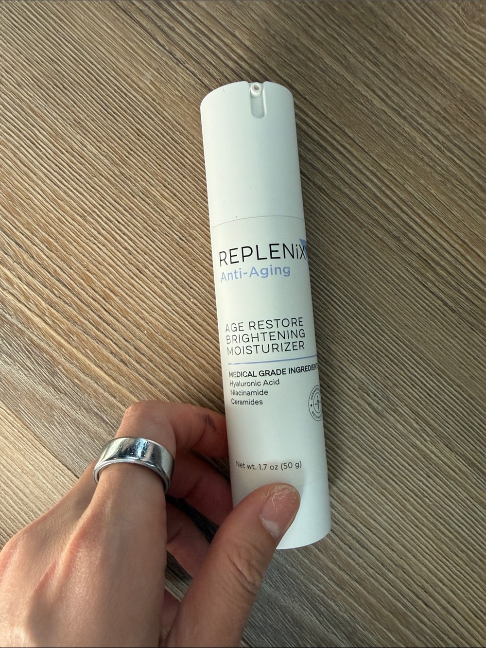 New replenix Age Restore Brightening Moisturizer